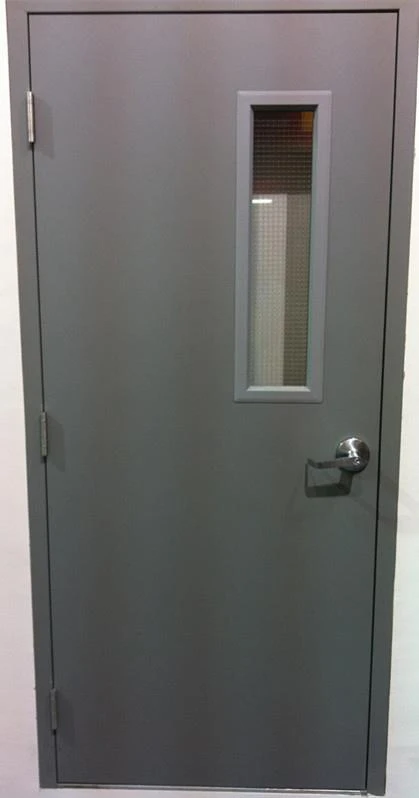 Steel Fire Rated Door With WIre Glass Narrow Type Steel Fire Rated Door With WIre Glass Narrow Type